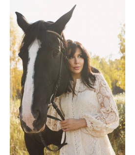 Платье Lara бежевое 