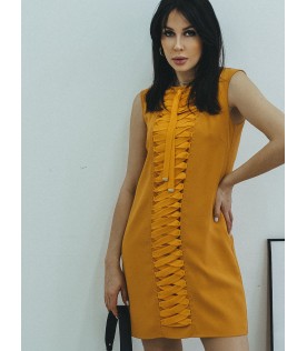 Платье Elisabetta Franchi апельсин